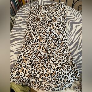 Aritzia Babaton Silk Midi Skirt